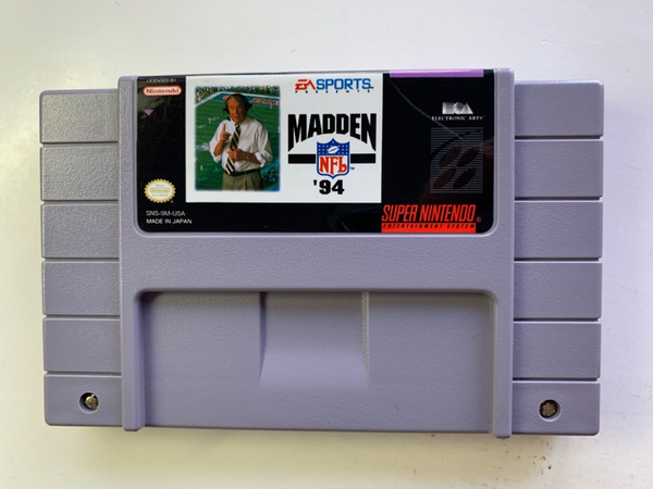 USED*******   Madden NFL 94 SNES Super Nintendo