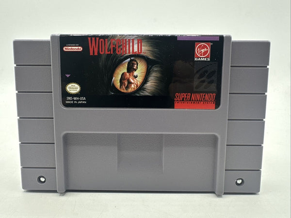 USED******   Wolfchild (Super Nintendo Entertainment System, 1993)