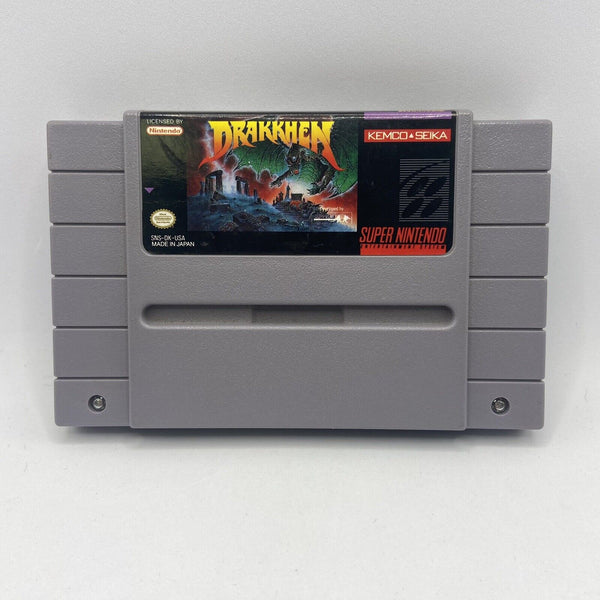 USED********   Drakkhen (Super Nintendo Entertainment System, 1991) SNES