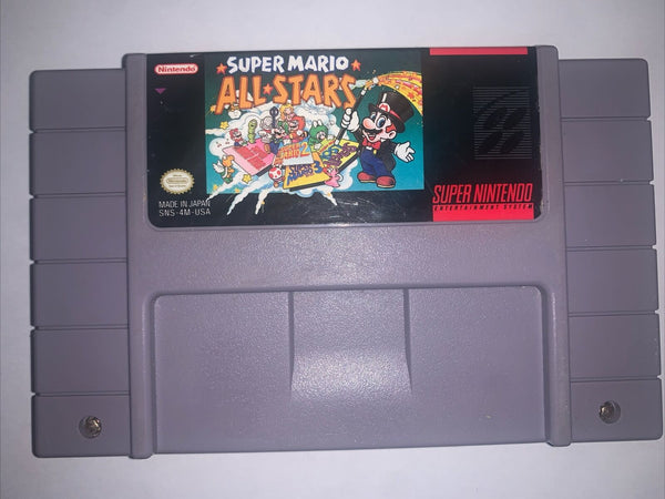 USED*****    Super Mario All Stars - GAME ONLY - SUPER NINTENDO SNES