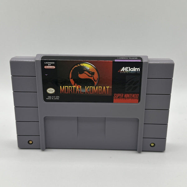 USED******   Mortal Kombat I (SNES Super Nintendo)