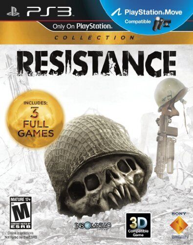 USED *****         PS3 Resistance Trilogy Collection - 3 pack -   2 new , 1 used Game