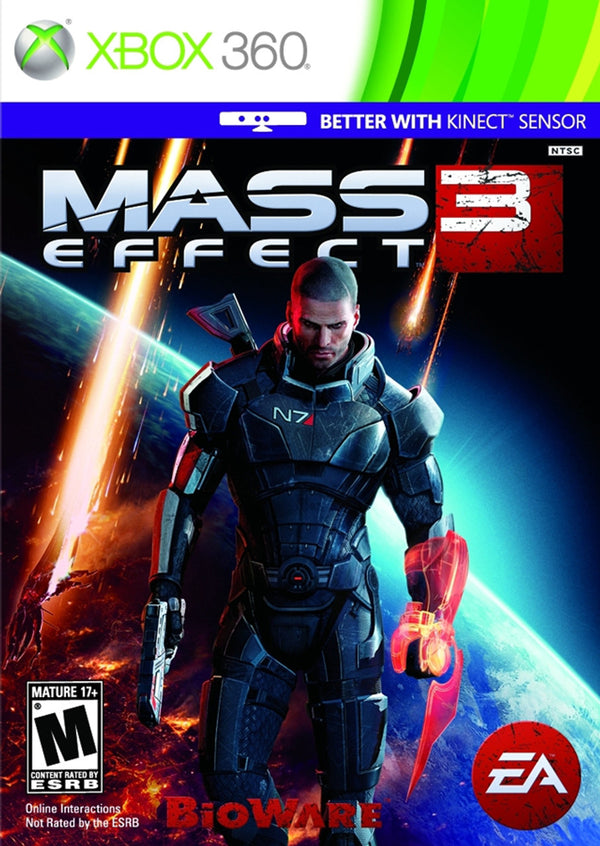 USED*****   MASS EFFECT 3  XBOX360