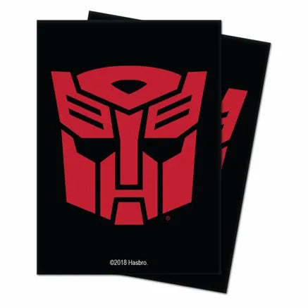 Transformers Autobot Standard Deck Protector sleeves for Hasbro (100-Pack) - Ultra Pro Card Sleeves