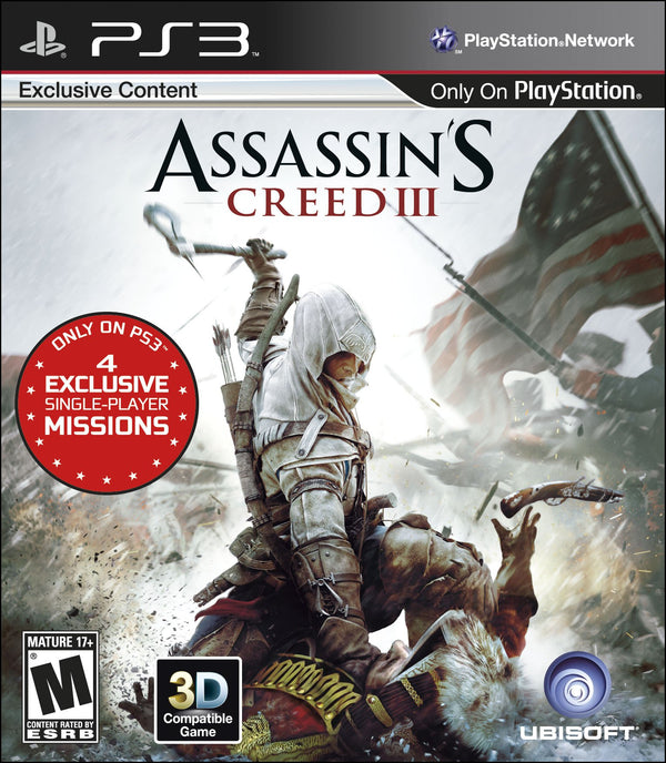 NEW *******   Assassins Creed III (Sony PlayStation 3 2012 ) Ubisoft