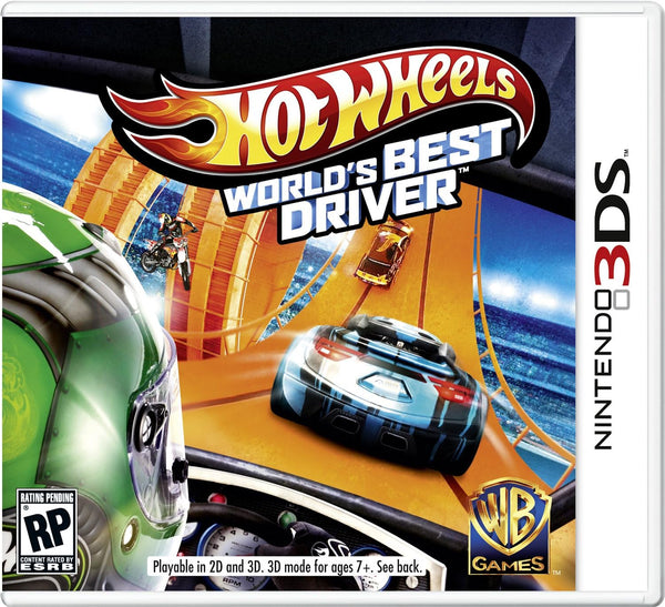 USED*****   Hot Wheels Worlds Best Driver - Nintendo 3DS