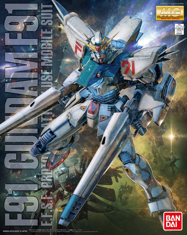 Bandai Hobby Gundam F91 Ver. 2.0 MG 1/100 Model Kit