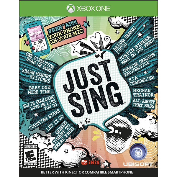 USED****   Just Sing (Microsoft Xbox One 2016)