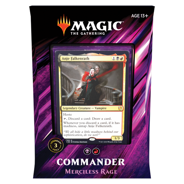 Magic: The Gathering Commander 2019 - Merciless Rage