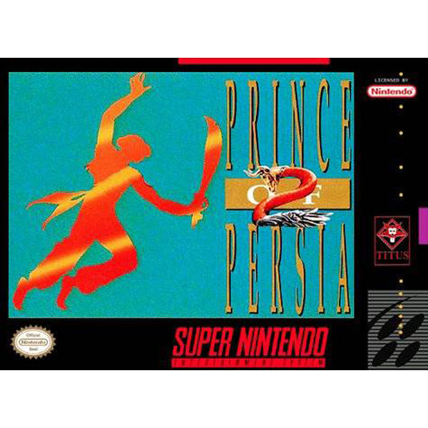 USED ******  PRINCE OF PERSIA 2 - SUPER NINTENDO - SNES