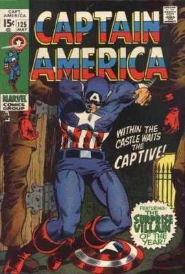 May 1970 • Volume 1 • USA • CAPTAIN AMERICA #125 -  3.5 VERY GOOD- (VG-)