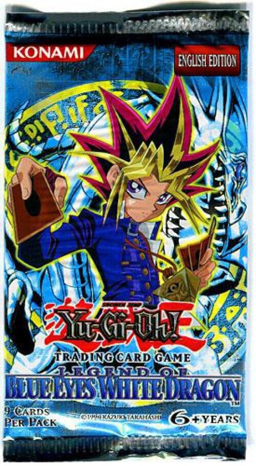 YuGiOh Legend of Blue Eyes White Dragon Booster Pack