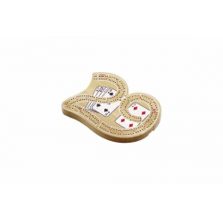 Classic "29" Wooden Cribbage Board: 2 Lane (Small)