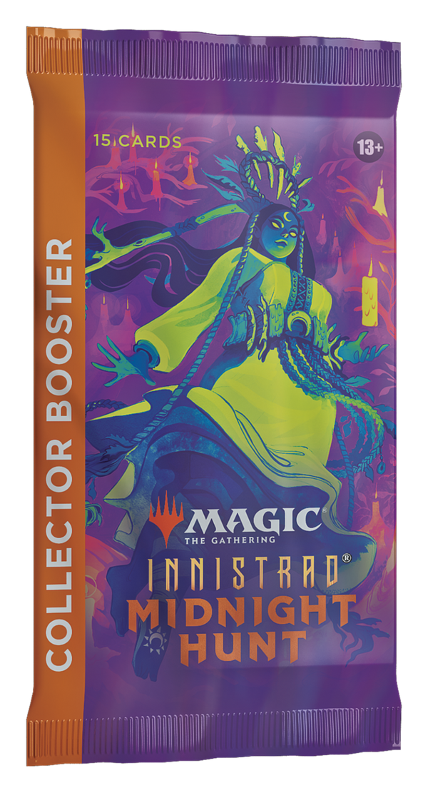 MTG Midnight Hunt Collector Booster Pack