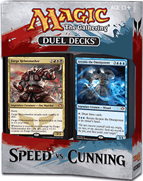 Magic The Gathering Trading Card Game Speed vs. Cunning Duel Decks Wizards of the Coast