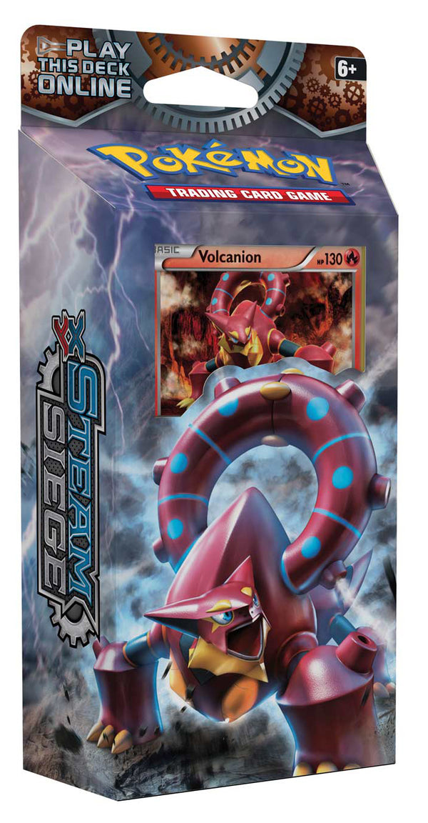 Pokemon Trading Card Game: XY11 Steam Siege Theme Deck: Gears of Fire (Volcanion)