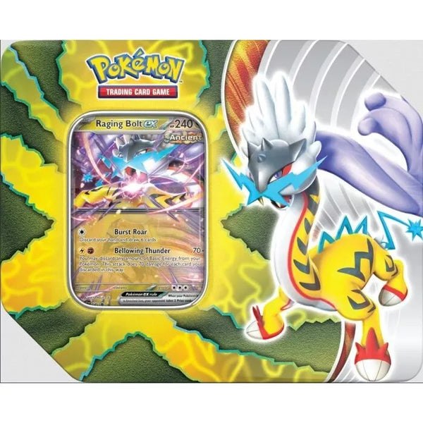 Pokemon PARADOX DESTINIES TIN - Raging Bolt