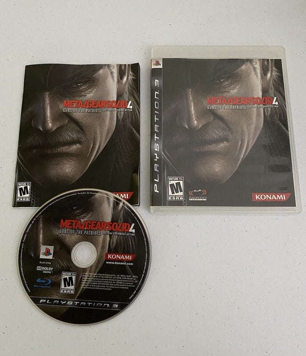 USED *****   Metal Gear Solid 4: Guns Of The Patriots - Playstation 3 PS3