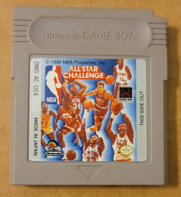 USED**** NBA All-Star Challenge (Nintendo Game Boy, 1991)