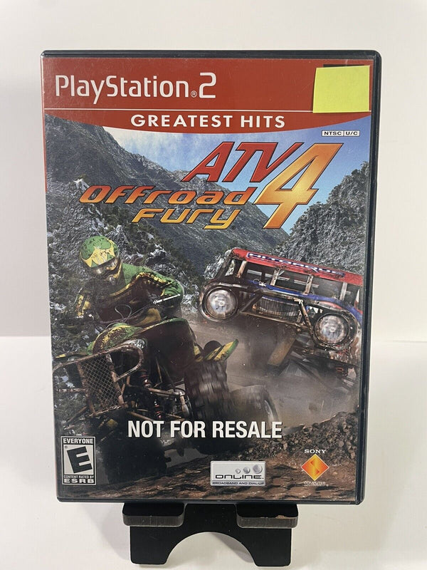 USED*****   ATV Offroad Fury 4 Greatest Hits - Playstation 2