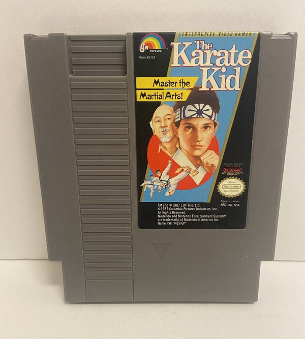 USED*****   The Karate Kid Original Nintendo 1987 NES