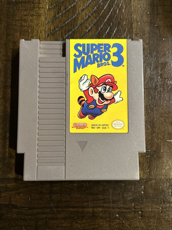 USED*****    Super Mario Bros. 3 (Nintendo NES, 1990)