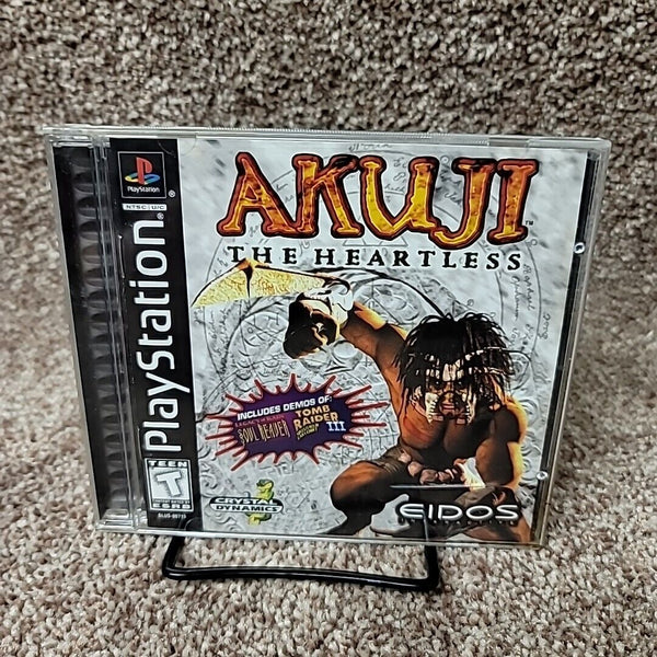 USED*****  Akuji the Heartless (Sony PlayStation 1, 1998)