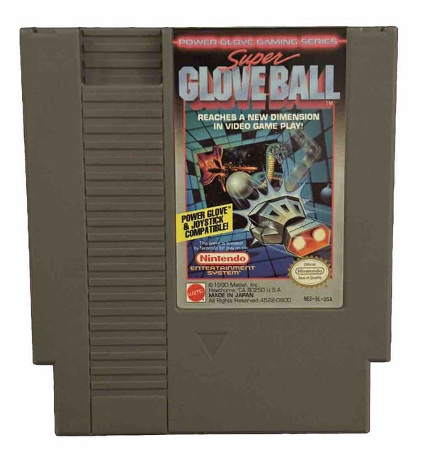 USED****   Super Glove Ball (Nintendo Entertainment System, 1990)