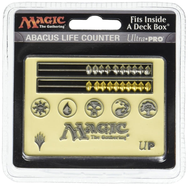 Ultra Pro Card Size Abacus Life Counter for Magic: The Gathering - White