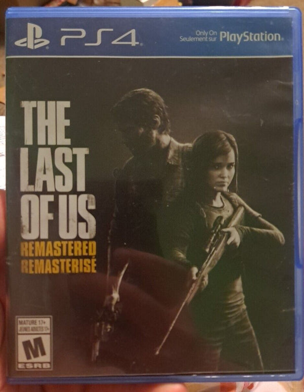 USED****    The Last of Us Remastered (PlayStation 4, 2014) PS4 - NOT FOR RESALE version