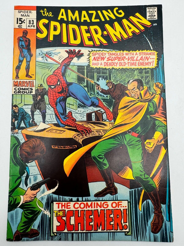 The Amazing Spiderman #83 Marvel 1970 1st App of Schemer 1.5 FAIR/GOOD (FR/GD)
