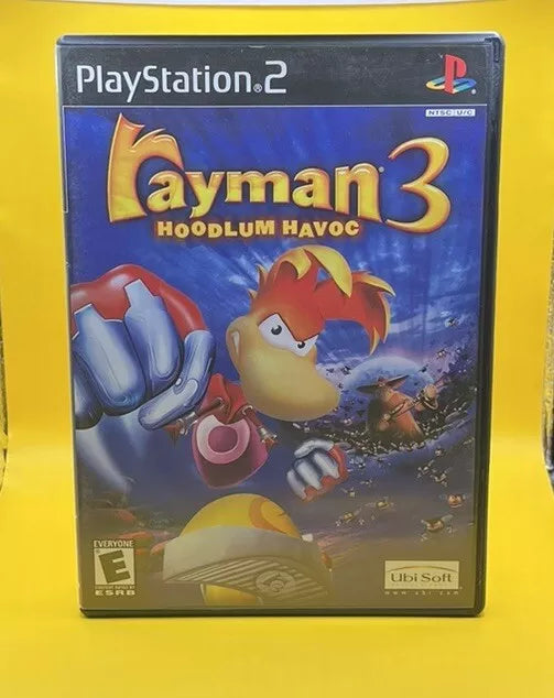 USED****   Rayman 3: Hoodlum Havoc (Sony PlayStation 2, 2003) PS2