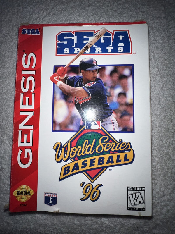 USED ******   World Series Baseball '96 (Sega Genesis, 1996)