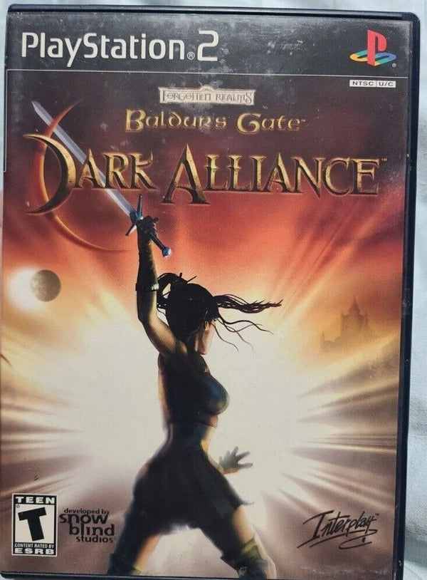 USED *****   Baldur's Gate: Dark Alliance - (PS2, 2001)