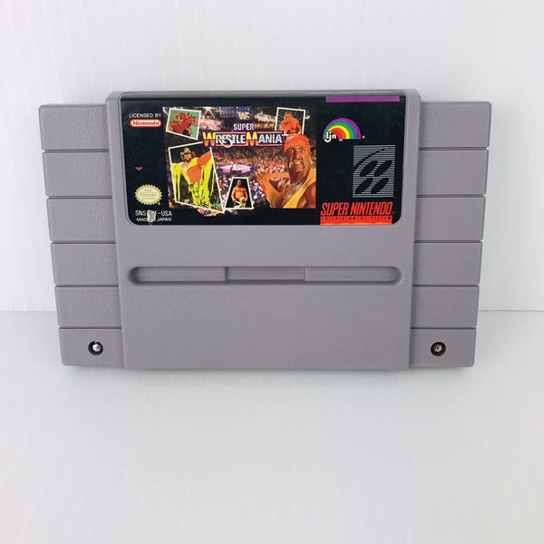 USED******   WWF Super WrestleMania (SNES, 1992)