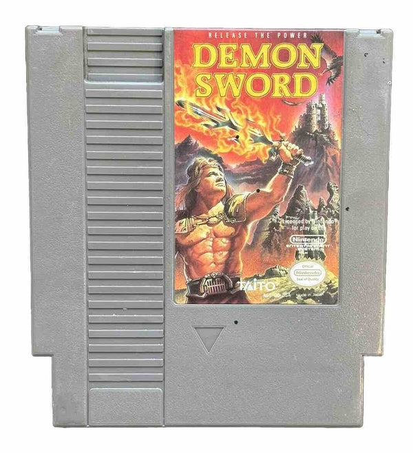 USED******   Demon Sword (Nintendo Nes, 1988) Tested