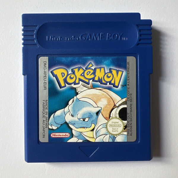 USED ***** Pokemon Blue Version - Nintendo Game Boy