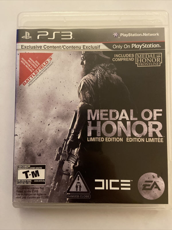 USED ****    Medal of Honor -- Limited Edition (Sony PlayStation 3, 2010)