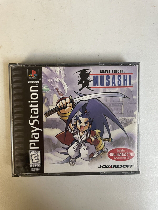 USED*****   Brave Fencer Musashi (Sony PlayStation 1, 1998) PS1 Tested & Working Complete