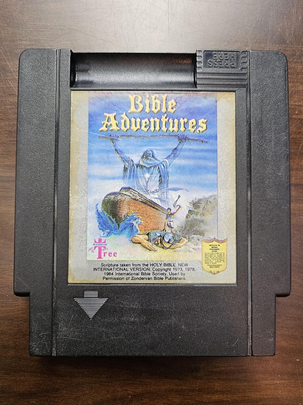 USED******    Bible Adventures Nintendo NES