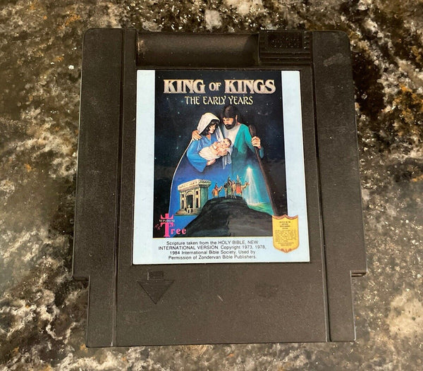 USED****   King of Kings: The Early Years for Nintendo NES