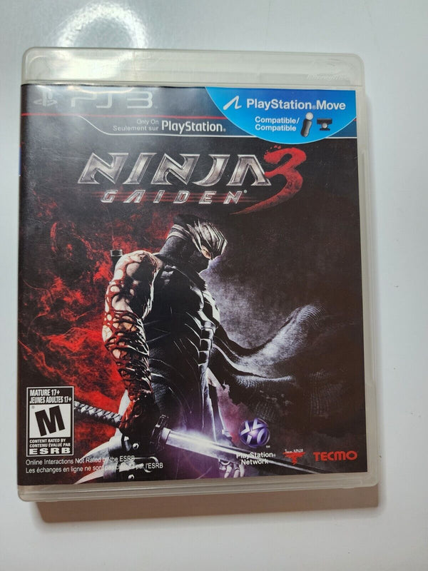 USED *****    Ninja Gaiden 3 (Sony PlayStation 3, 2012)