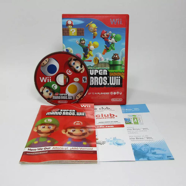 USED******   Super Mario Bros. Wii (Nintendo Wii, 2009)