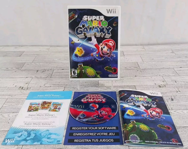 USED*****    Super Mario Galaxy (Nintendo Wii, 2007)