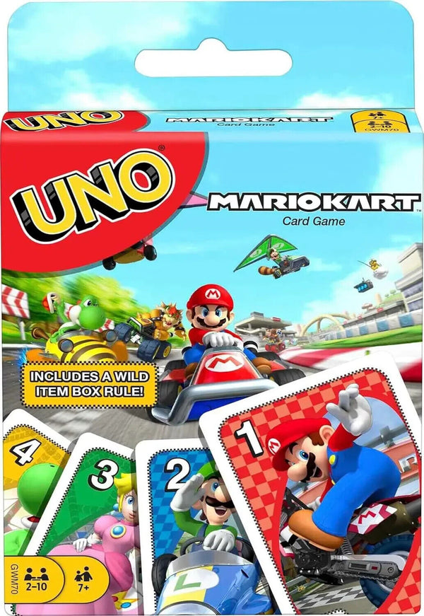 UNO Mario Kart Card Game for Kids