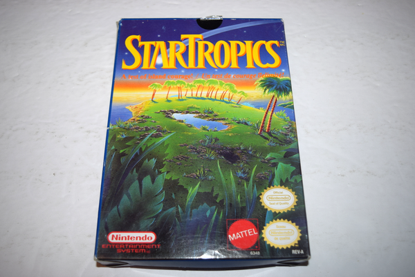 USED *******   Star Tropics Mattel Nintendo NES Video Game Complete