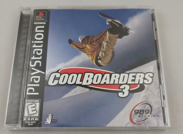 USED*****   Cool Boarders 3 (Sony PlayStation 1, PS1 1998)