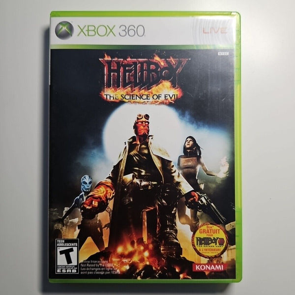 USED*****   Hellboy The Science of Evil (Microsoft Xbox 360, 2008)