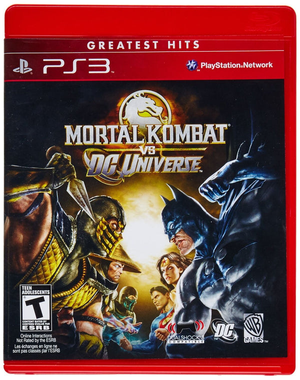 USED****   Mortal Kombat vs. DC Universe - PlayStation 3 [video game]