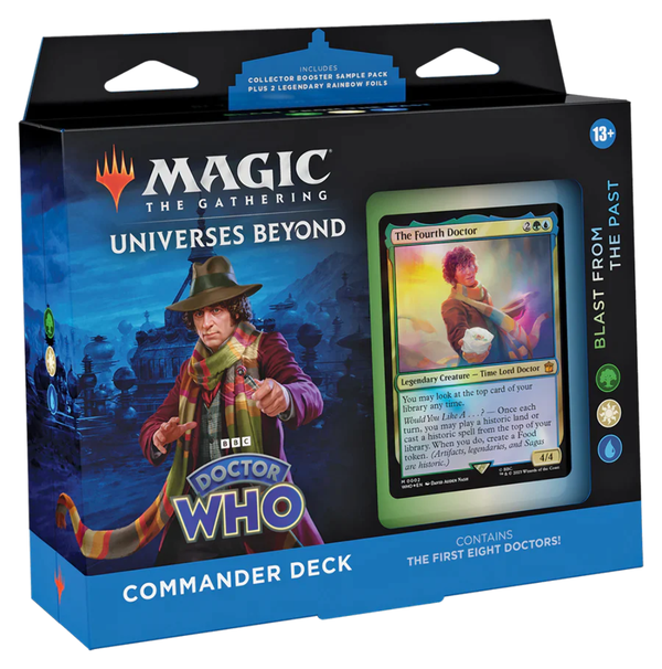Magic the Gathering Doctor Who Blast From The Past Commander Deck (Green/White/B